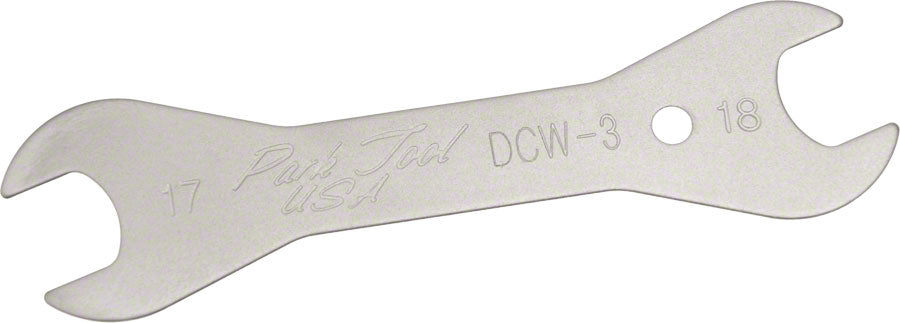 Park Tool DCW-3 Double-Ended Cone Wrench: 17 and 18mm MPN: DCW-3 UPC: 763477002778 Cone Wrench Double-Ended Cone Wrench