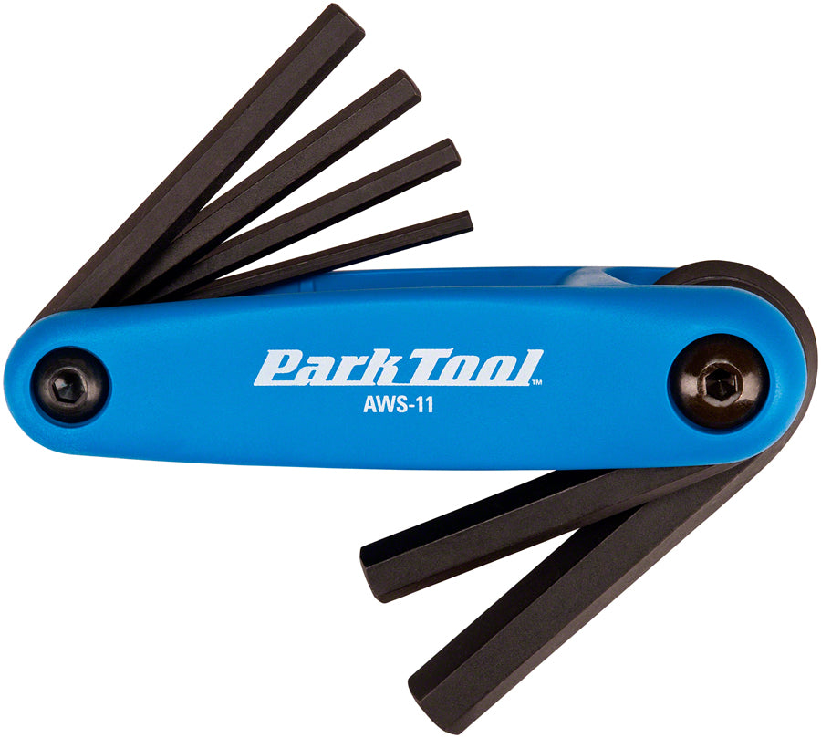 Park Tool AWS-11 Metric Folding Hex Wrench Set - Hex Wrench - Hex Wrenches