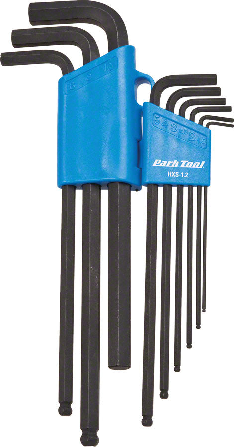 Park Tool HXS-1.2 Professional L-Shaped Hex Set - Hex Wrench - Hex Wrenches