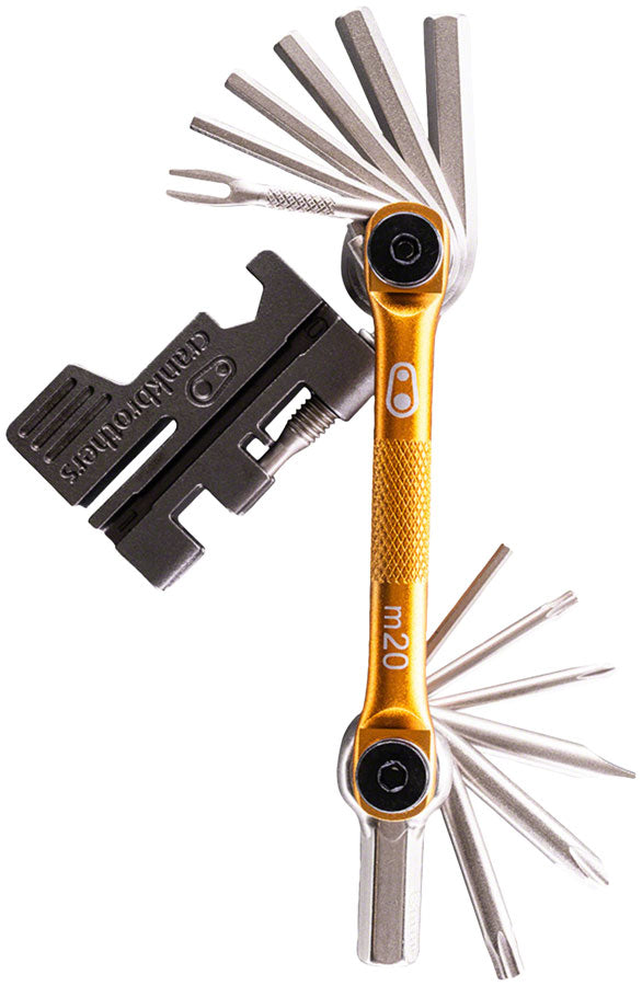 Crank Brothers Multi 20 Tool - Gold MPN: 16405 UPC: 641300164056 Bike Multi-Tool Multi-Tools