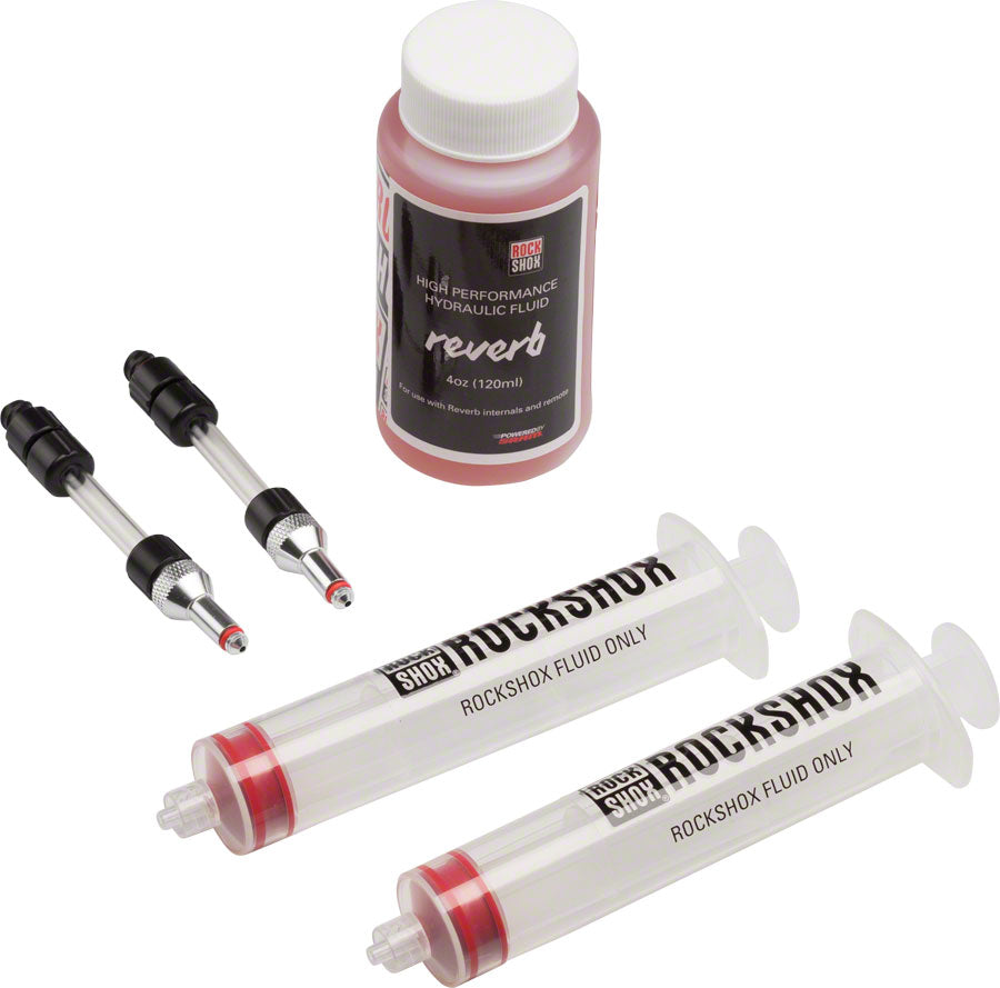 RockShox Remote Bleed Kit, Standard MPN: 00.4318.007.001 UPC: 710845741883 Suspension Tool Bleed Kit
