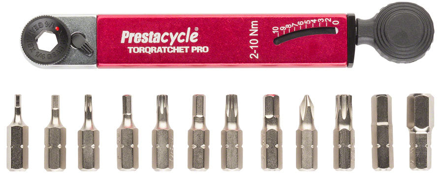 Prestacycle TorqRatchet PRO Deluxe Pocket Multi-Tool Set - Bike Multi-Tool - TorqRatchet PRO Deluxe Multi-Tool