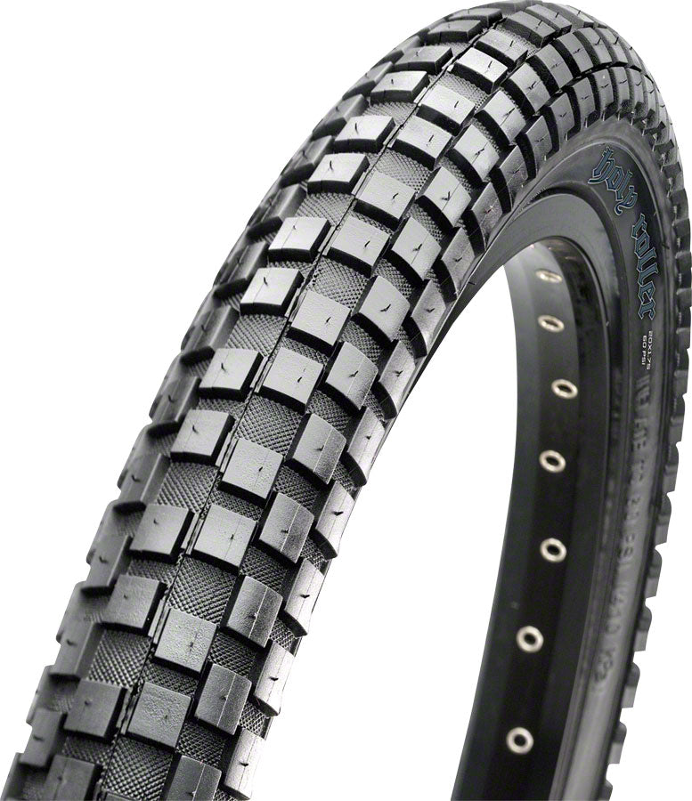 Maxxis Holy Roller Tire 26x2.2, Single Compound, Steel Bead, Black Clincher