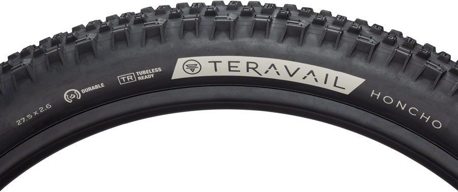 Teravail Honcho Tire - 27.5 x 2.6, Tubeless, Folding, Black, Light and Supple, Grip Compound - Tires - Honcho Tire