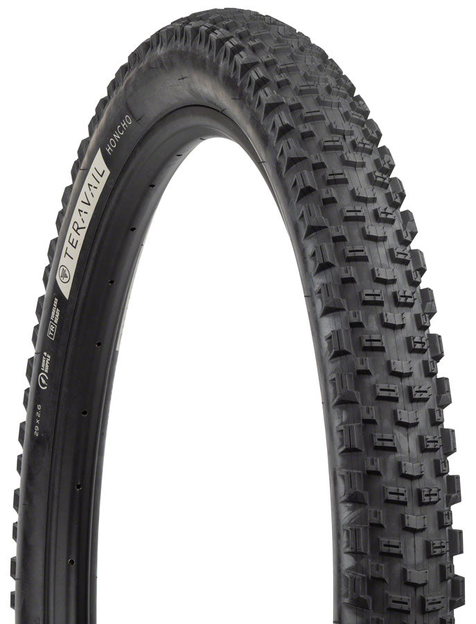 Teravail Honcho Tire - 29 x 2.6, Tubeless, Folding, Black, Light and Supple, Grip Compound