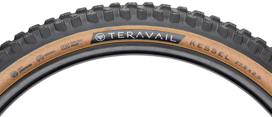 Teravail Kessel Tire - 27.5 x 2.5, Tubeless, Folding, Tan, Durable MPN: 19-000181 UPC: 708752329102 Tires Kessel Tire