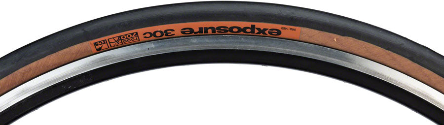 WTB Exposure Tire - 700 x 30, TCS Tubeless, Folding, Black/Tan - Tires - Exposure Tire