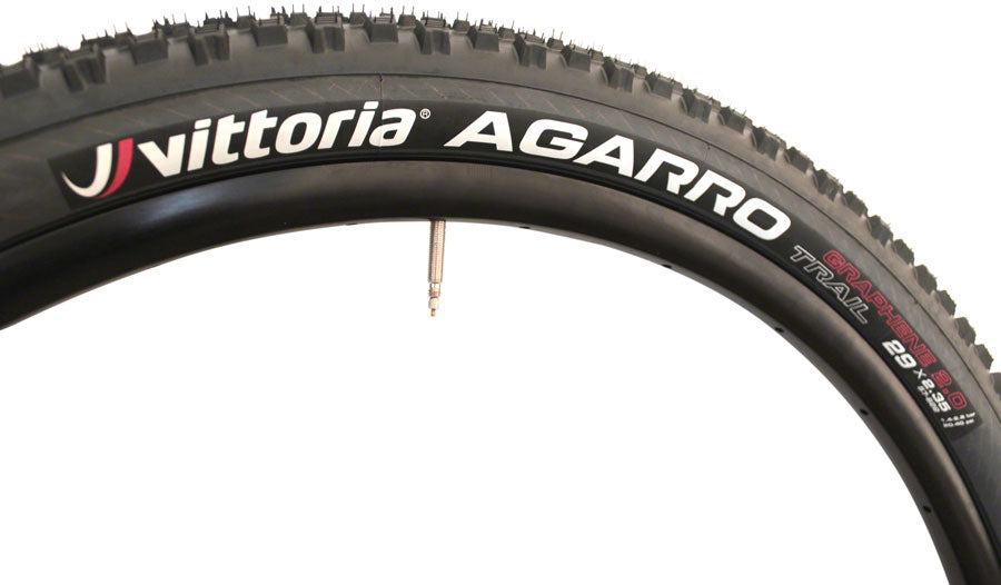 Vittoria Agarro Tire - 29 x 2.6, Tubeless, Folding, Black/Anthracite, TNT, G2.0 MPN: 11A00194 Tires Agarro Tire