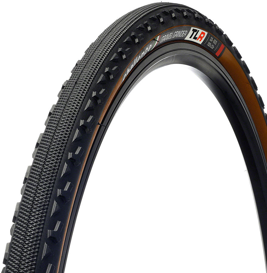 Challenge Gravel Grinder Race Tire - 700 x 38, Tubeless, Folding, Black/Brown