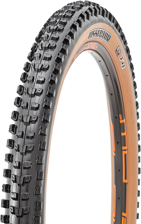 Maxxis Dissector Tire - 29 x 2.6, Tubeless, Folding, Black/Tan, Dual, EXO MPN: TB00417400 Tires Dissector Tire