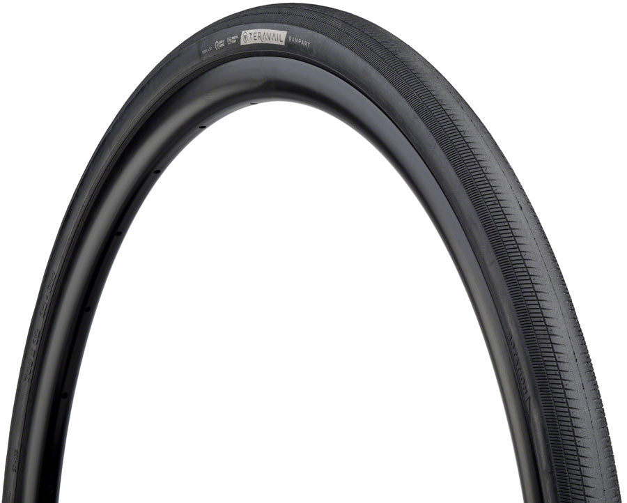 Teravail Rampart Tire - 700 x 32, Tubeless, Folding, Black, Light and Supple, Fast Compound
