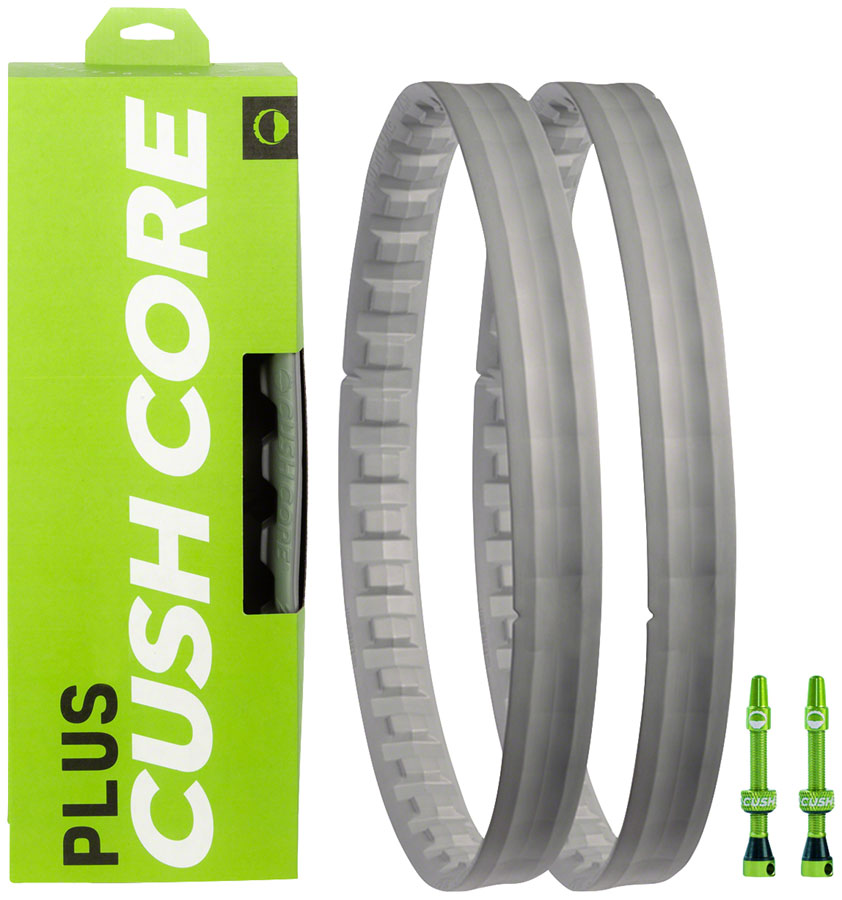 CushCore Pro Plus Tire Inserts - 27.5"+, Pair MPN: 27523 UPC: 653829499724 Tubeless System Enhancements Foam Tire Inserts - Pair