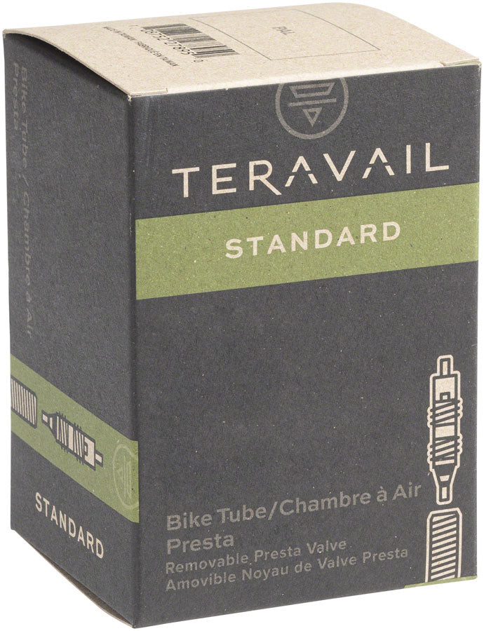 Teravail Standard Tube - 700 x 20 - 28mm, 80mm Presta Valve MPN: 55923098 UPC: 708752042254 Tubes Presta Tube