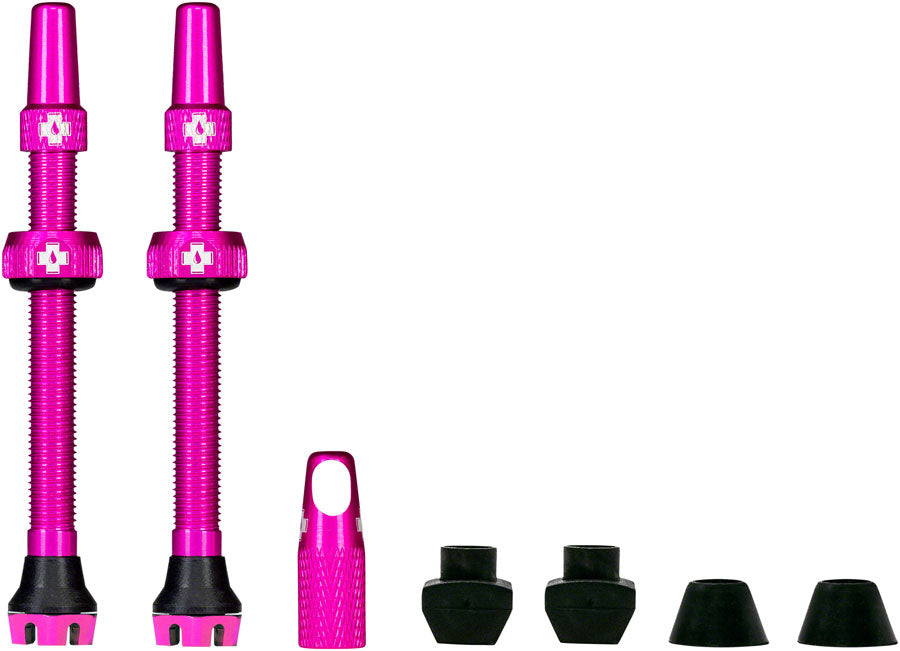 Muc-Off V2 Tubeless Valve Kit - Pink, 44mm, Pair MPN: 20427 Tubeless Valves V2 Tubeless Valve Kit