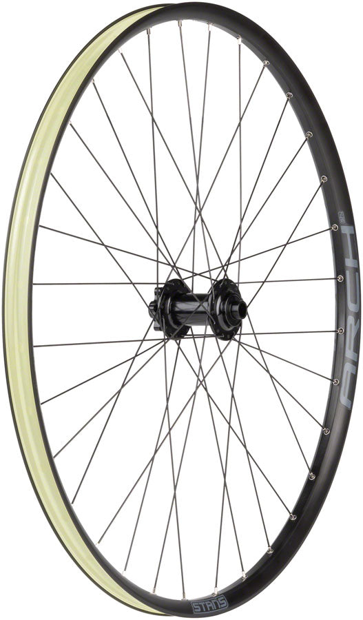 Stan's No Tubes Arch S2 Front Wheel - 29", 15 x 110mm, 6-Bolt, Black - Front Wheel - Arch S2 Front Wheel