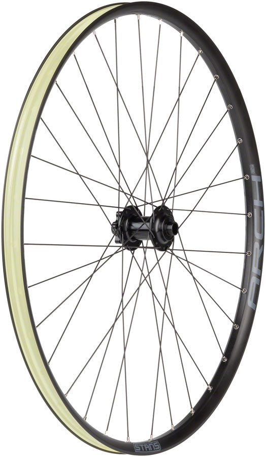 Stan's No Tubes Arch S2 Front Wheel - 29", 15 x 100mm, 6-Bolt, Black - Front Wheel - Arch S2 Front Wheel