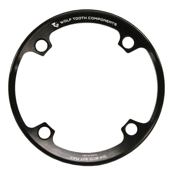 Wolf Tooth Components Bash Guard: for 104 BCD Cranks, fits 32T - 34T Chainrings