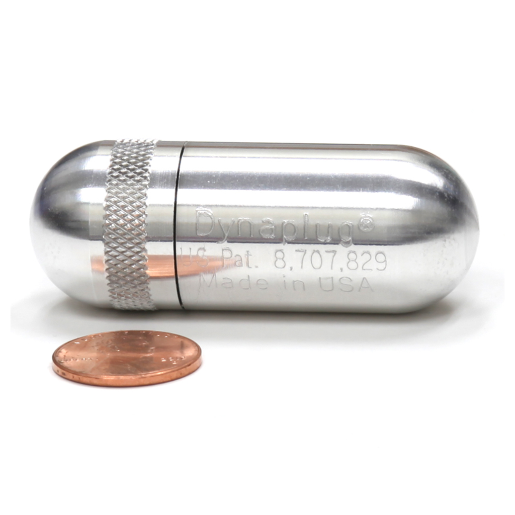 Dynaplug Pill - Polished, Dynaplug Micro Pro Tubeless Bicycle Tire Repair Kit - Tubeless Patch Kit - Pill