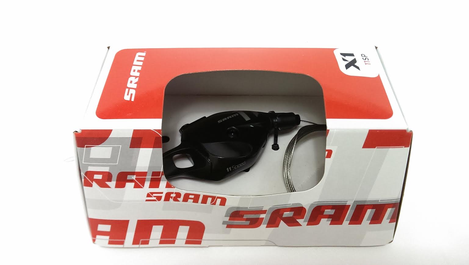 SRAM X1 11-Speed Right Trigger Shifter with Clamp: Black with Cable, Housing Sold Separately - Shifter, Flat Bar-Right - X1 Trigger Shifter