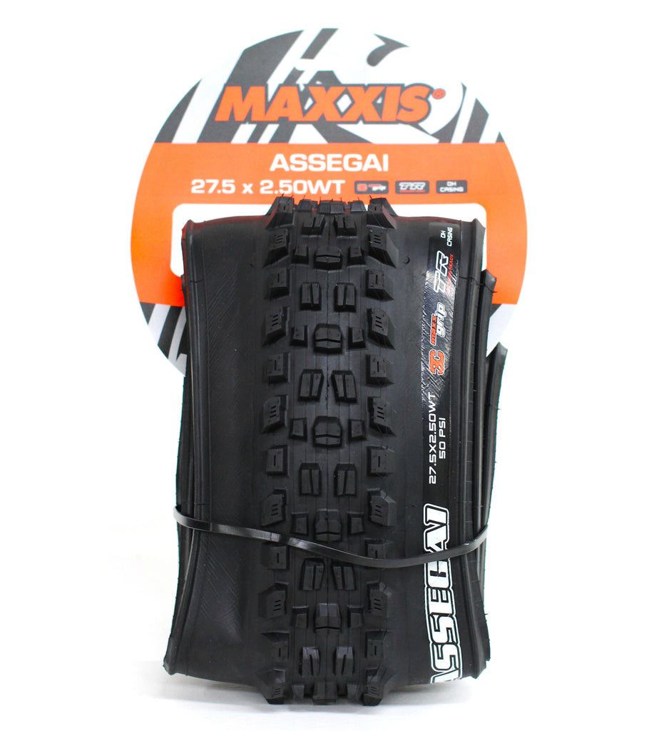Maxxis Assegai Tire - 27.5 x 2.5, Tubeless, Folding, Black, 3C MaxxGrip, DH, Wide Trail MPN: TB00017200 Tires Assegai Tire