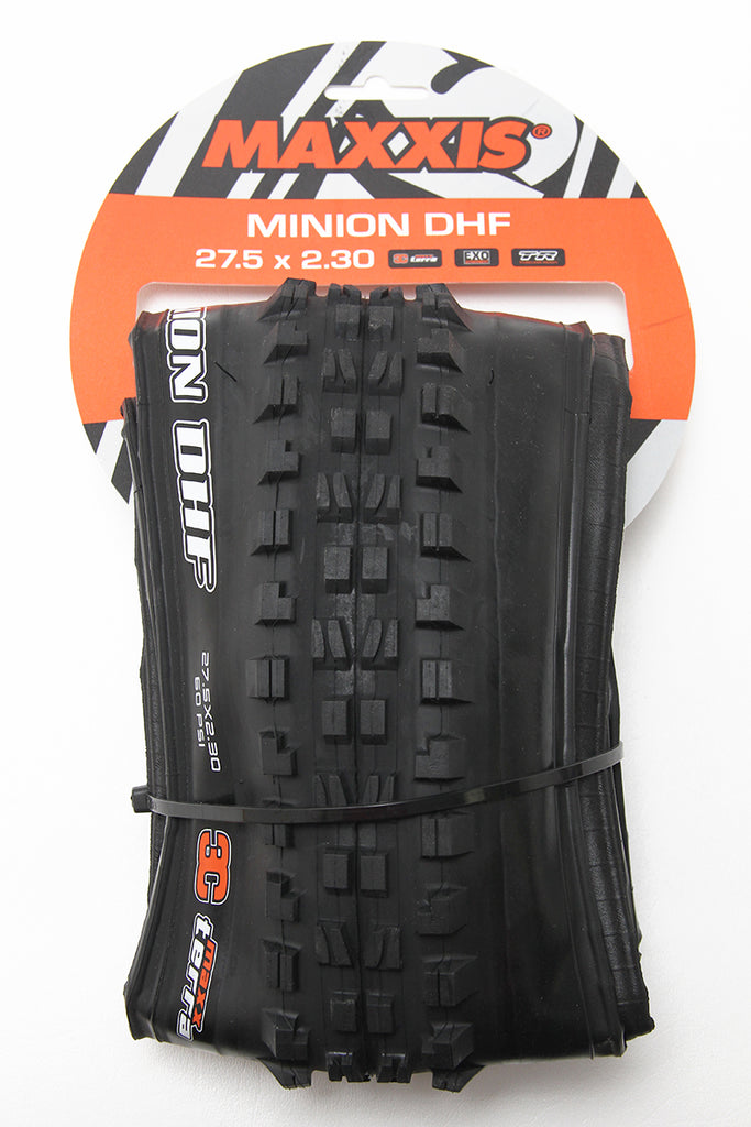 Maxxis Minion DHF 27.5x2.3 3C EXO TR & Aggressor 27.5x2.3 EXO 2C Tires Pair - Tires - Minion DHF Tire