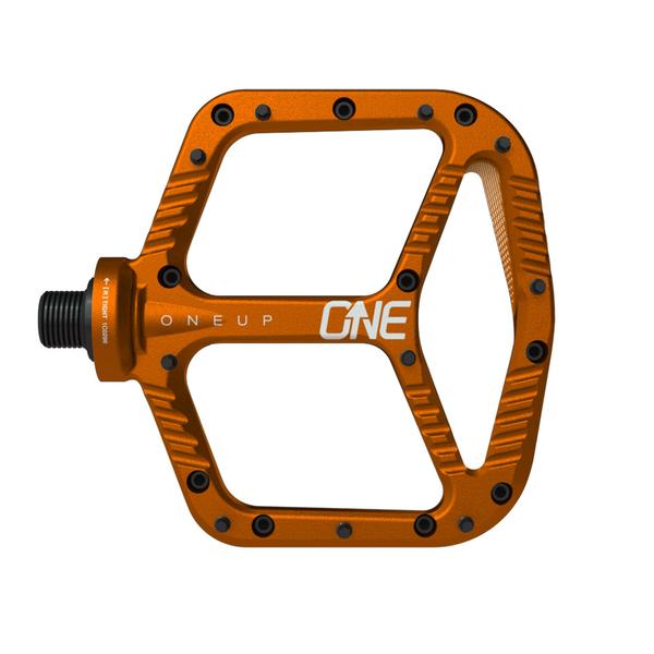 OneUp Components Aluminum Platform Pedals, Orange MPN: 1C0380ORA Pedals Aluminum Platform Pedals