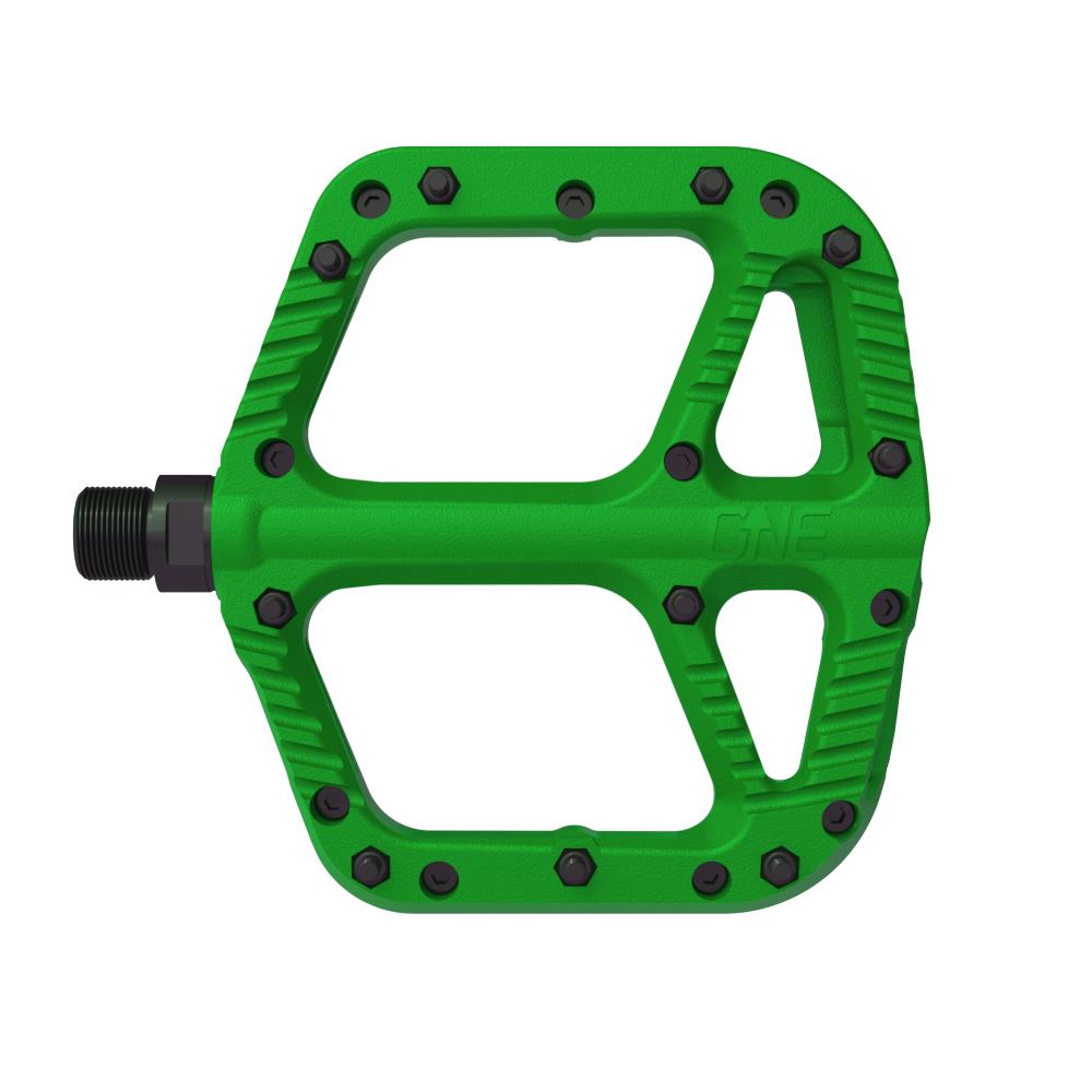 OneUp Components Comp Platform Pedals, Green