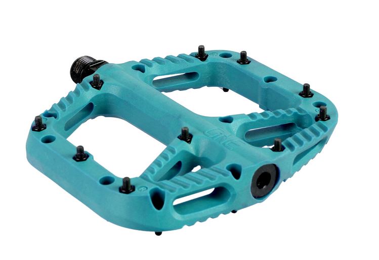 OneUp Components Comp Platform Pedals, Turquoise