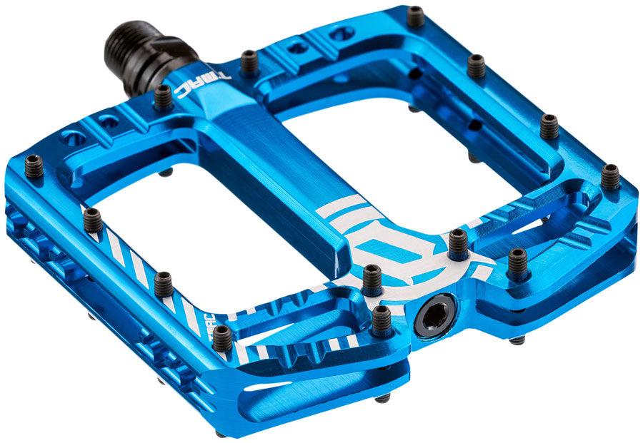 DEITY TMAC Pedals - Platform, Aluminum, 9/16", Blue - Pedals - TMAC Pedals