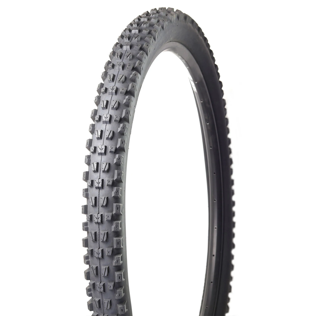 Delium Rugged Tire 27.5 x 2.5 Black Skinwall 62tpi Flexible Reinforced