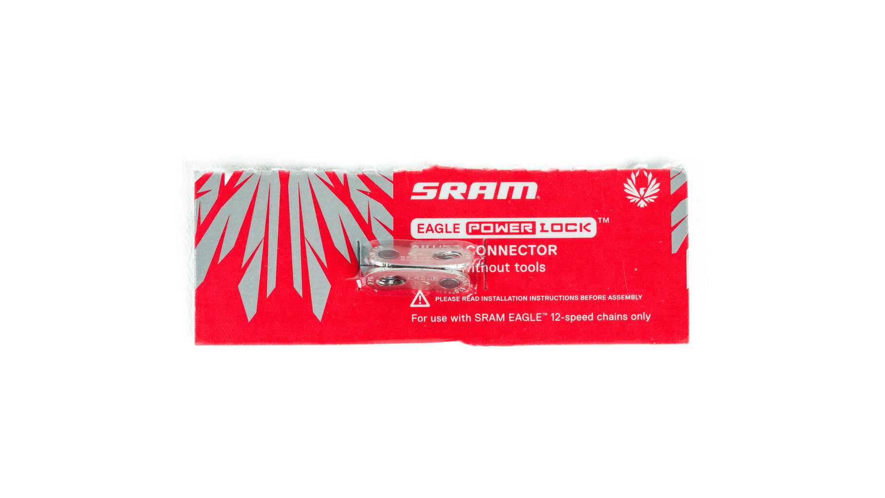 SRAM Eagle PowerLock Masterlink for 12 Speed Chain, Silver - Single MPN: 00.2518.027.007-Single Chain Link and Pin Power Link