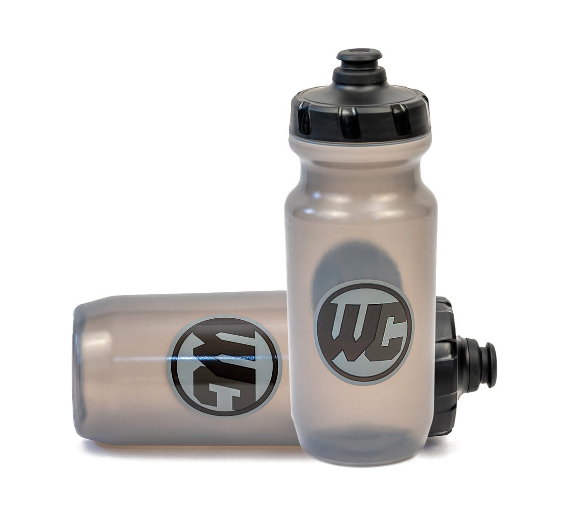 Worldwide Cyclery Water Bottle 21oz. Stealth Logo - Water Bottles - WC
