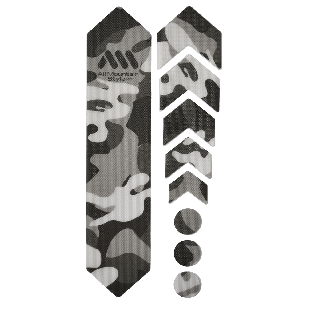 All Mountain Style Honeycomb Frame Guard, Clear/Camo